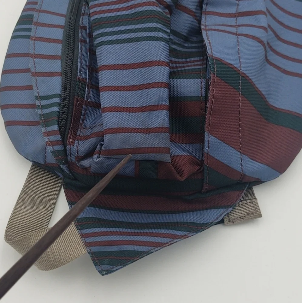 KAVU Sling Backpack Gorpcore Travel Errands Blue Colorblock